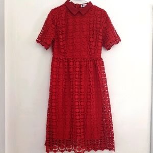 Red Lace Dress